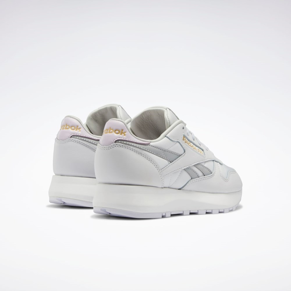 Reebok Classic Leather SP Shoes Cold Grey / Pure Grey 3 / Quartz Glow | GZ6426