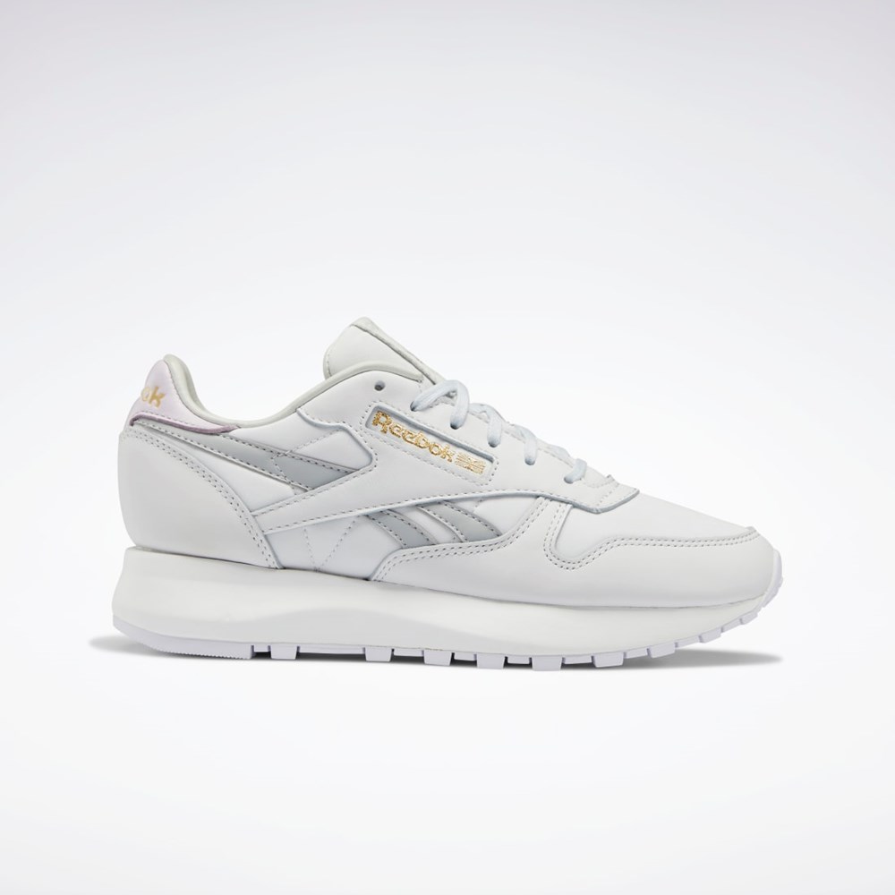 Reebok Classic Leather SP Shoes Cold Grey / Pure Grey 3 / Quartz Glow | GZ6426