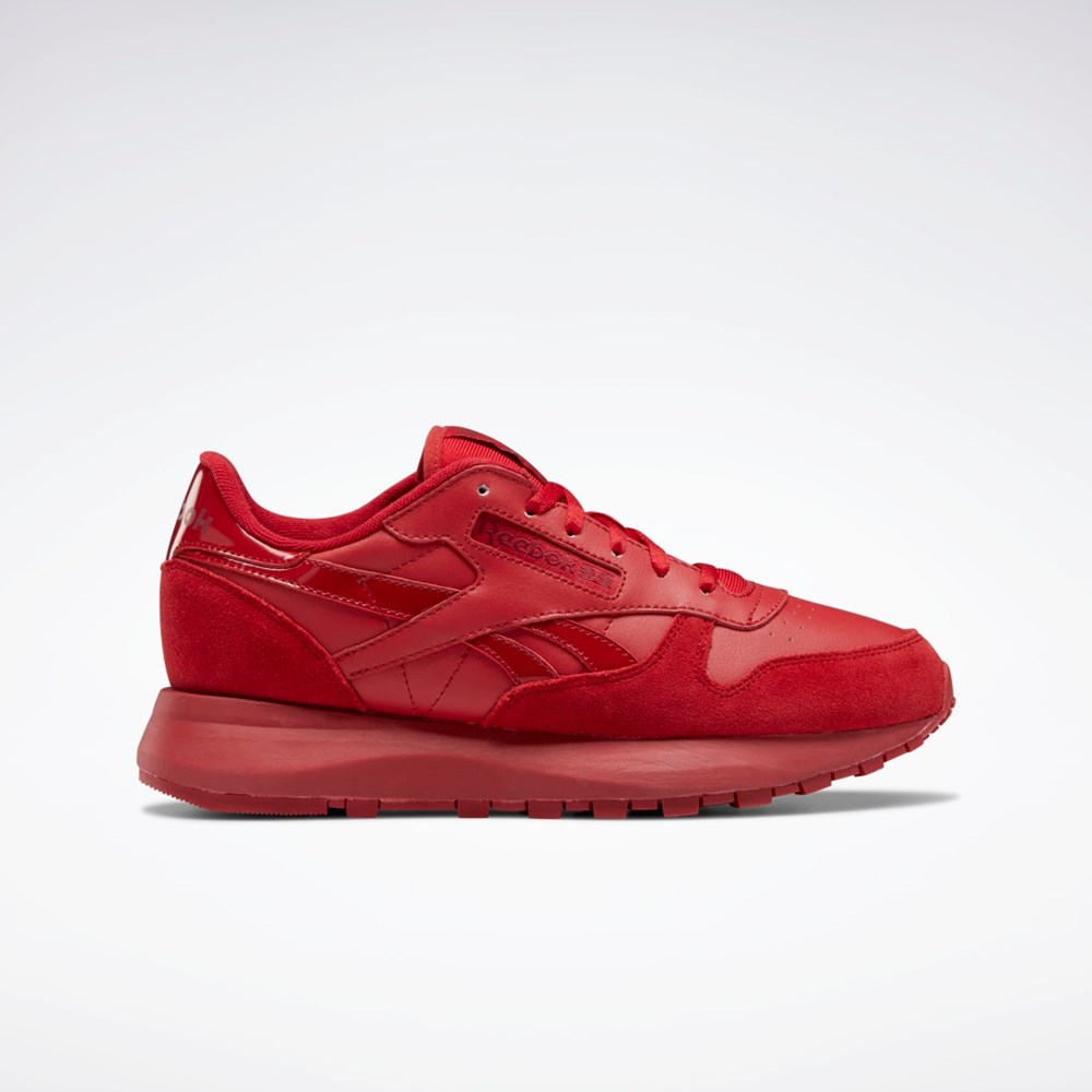 Reebok Classic Leather SP Shoes Flash Red / Flash Red / Classic Burgundy | GY7139