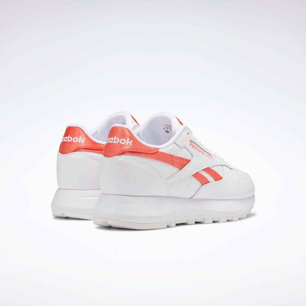 Reebok Classic Leather SP Shoes Ftwr White / Ftwr White / Semi Orange Flare | GW3795