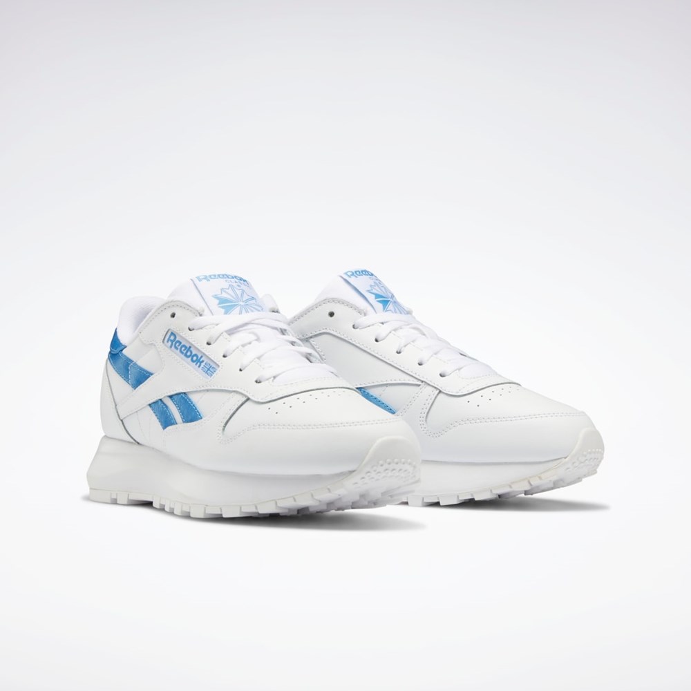 Reebok Classic Leather SP Shoes Ftwr White / Ftwr White / Essential Blue | GW4465