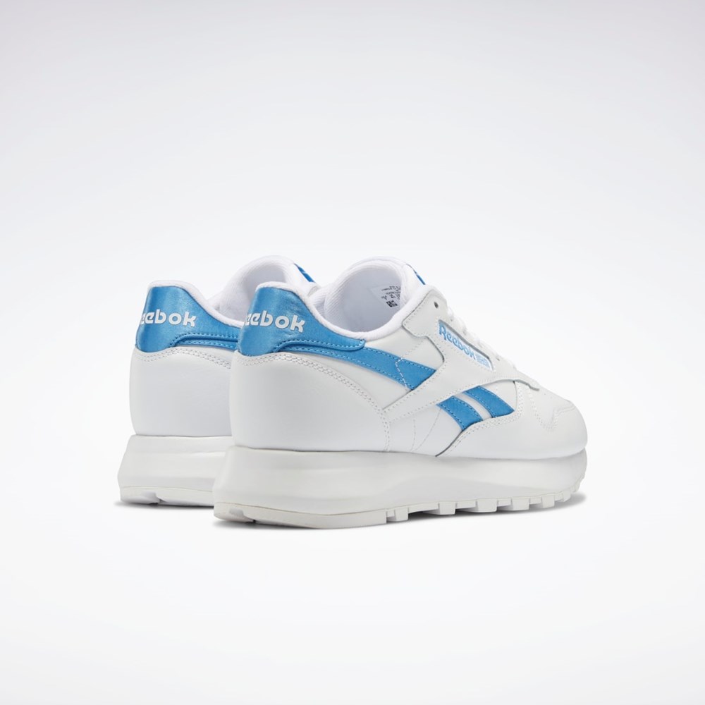 Reebok Classic Leather SP Shoes Ftwr White / Ftwr White / Essential Blue | GW4465