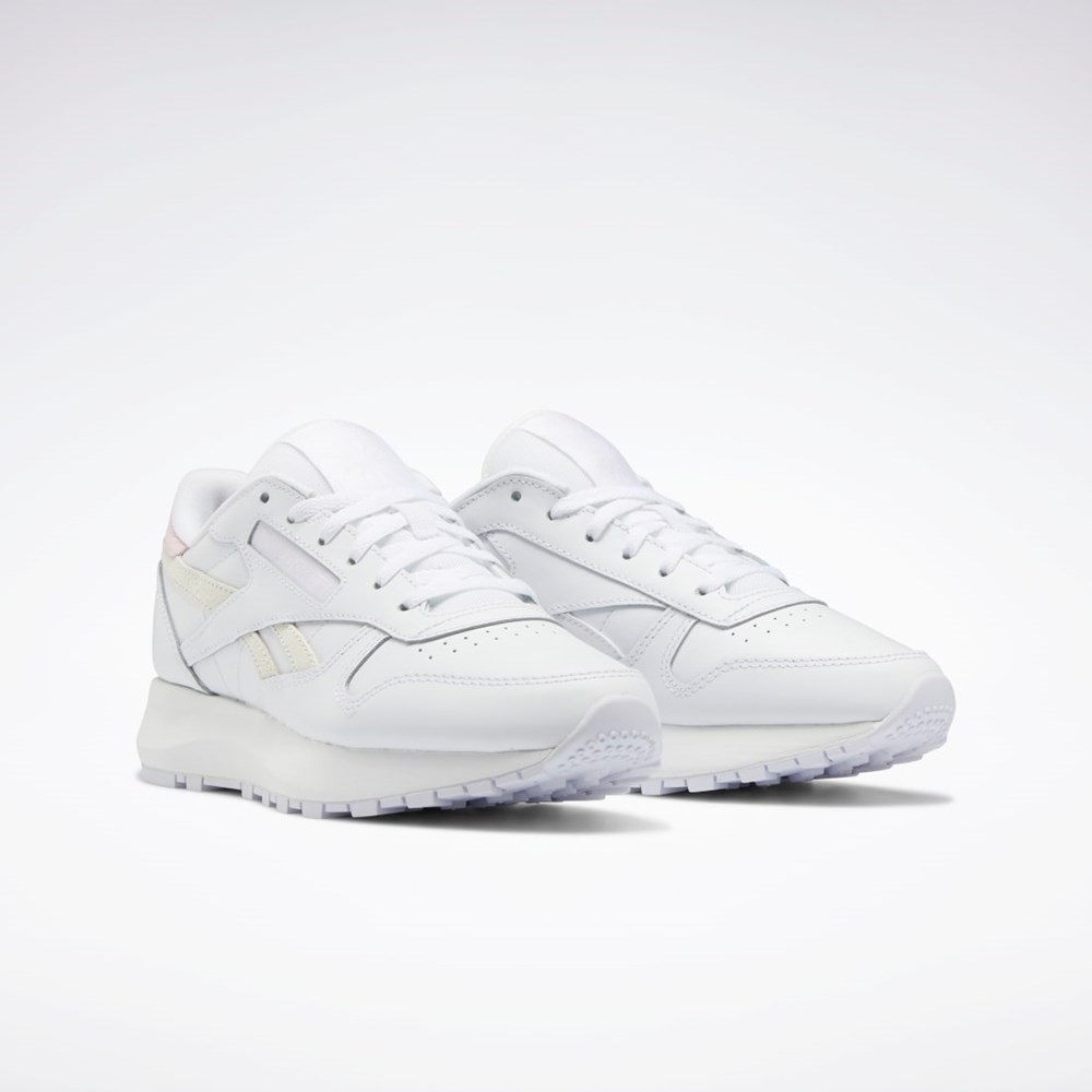 Reebok Classic Leather SP Shoes Ftwr White / Ftwr White / Porcelain Pink | GX8689