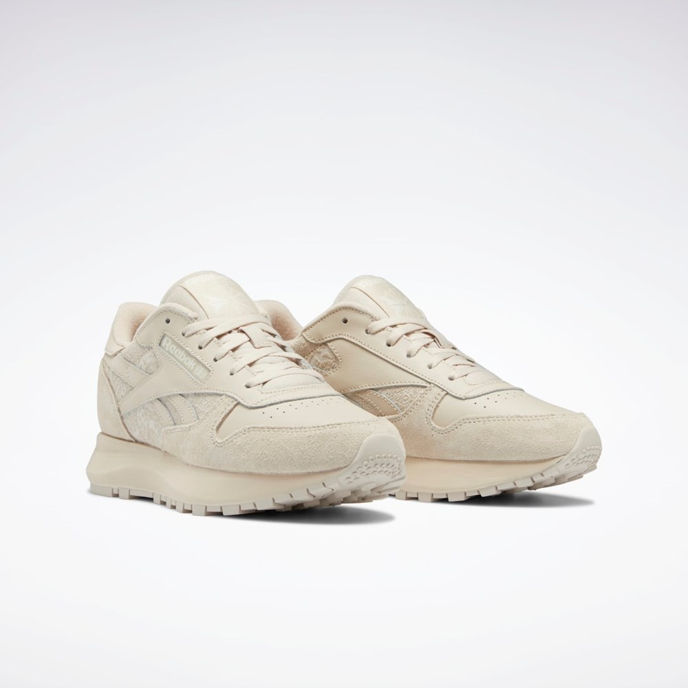 Reebok Classic Leather SP Shoes Stucco / Stucco / Stucco | GV8928