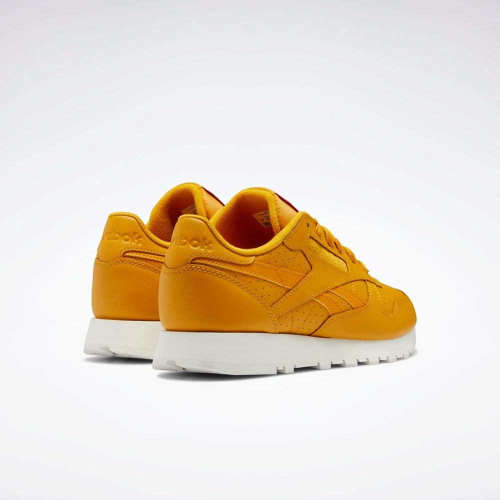 Reebok Classic Leather Shoes Bright Ochre / Bright Ochre / Chalk | GY1579