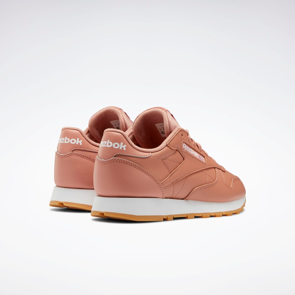 Reebok Classic Leather Shoes Canyon Coral Mel / Canyon Coral Mel / Ftwr White | GY6811