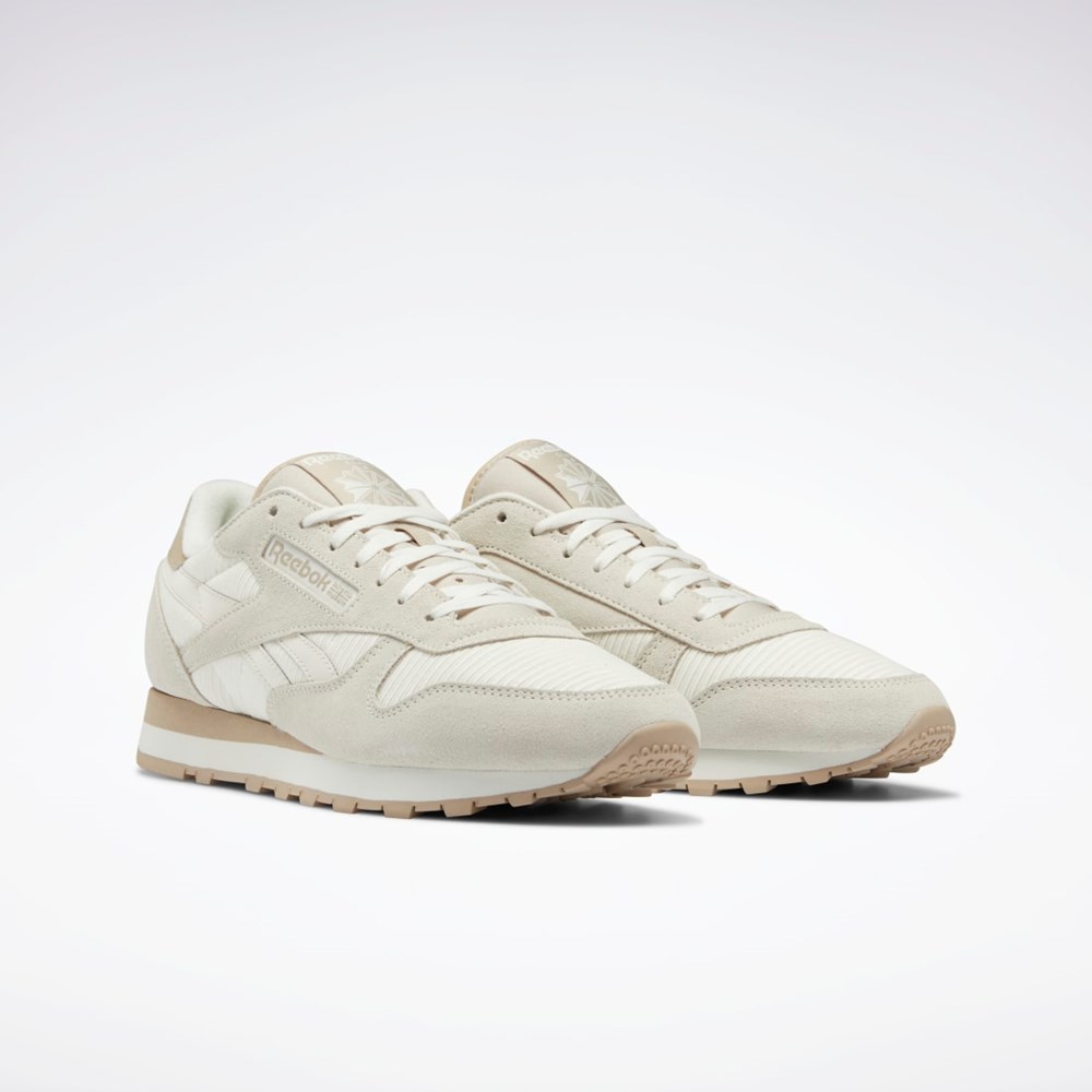 Reebok Classic Leather Shoes Chalk / Chalk / Modern Beige | GY1523