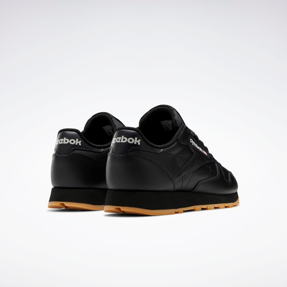 Reebok Classic Leather Shoes Core Black / Pure Grey 5 / Reebok Rubber Gum-03 | GY0961