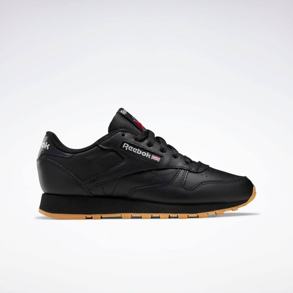 Reebok Classic Leather Shoes Core Black / Pure Grey 5 / Reebok Rubber Gum-03 | GY0961