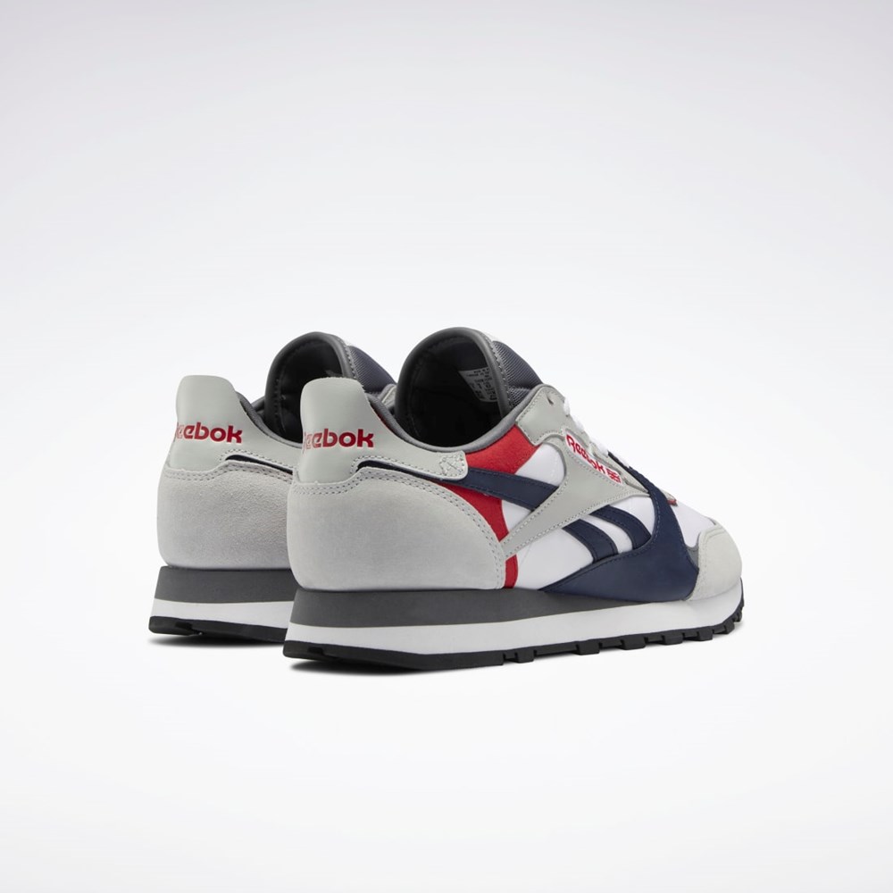 Reebok Classic Leather Shoes Ftwr White / Pure Grey 2 / Pure Grey 6 | GX4047