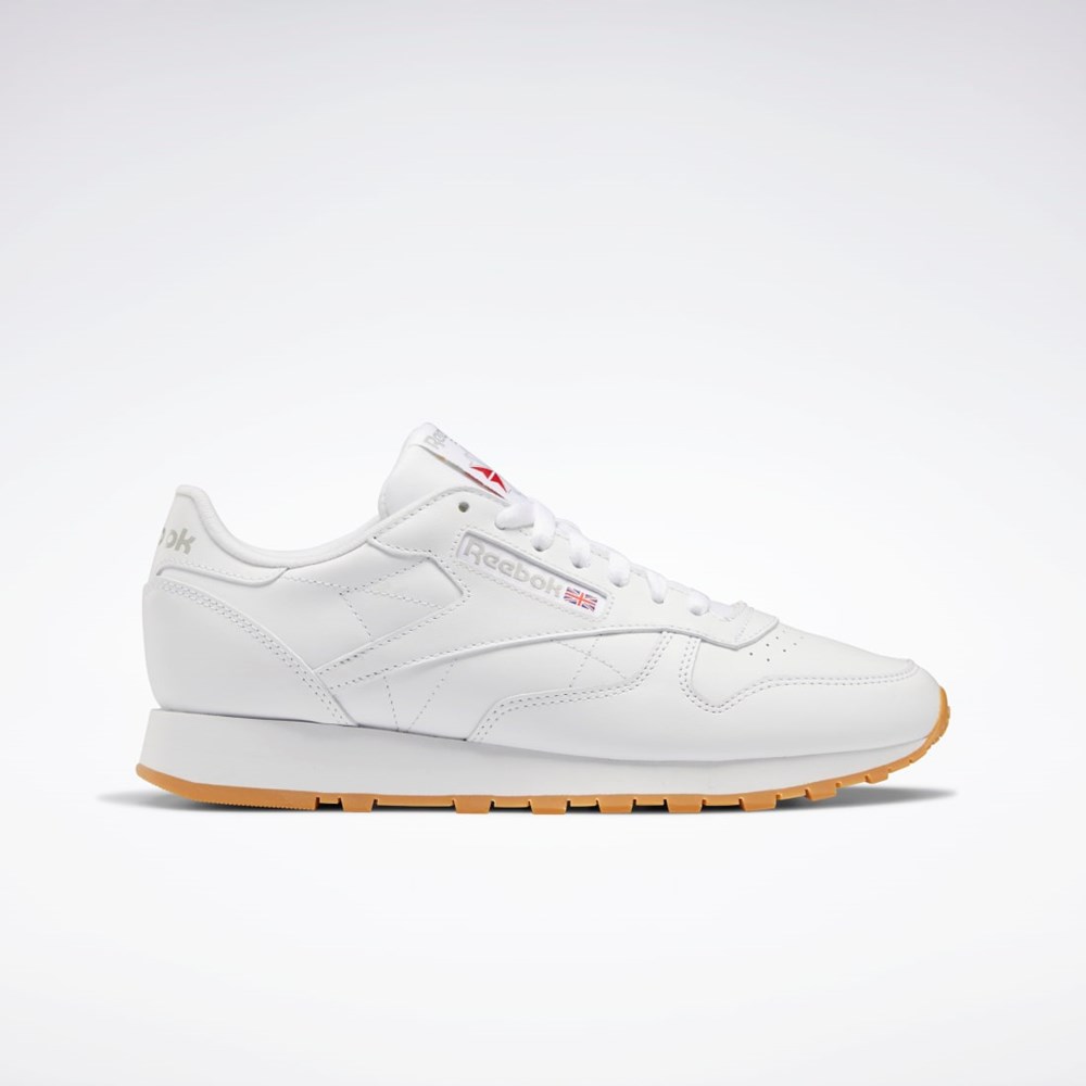 Reebok Classic Leather Shoes Ftwr White / Pure Grey 3 / Reebok Rubber Gum-03 | GY0952