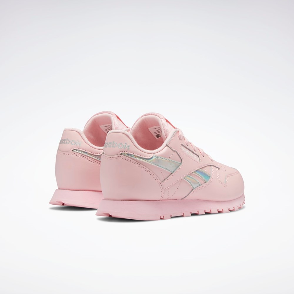 Reebok Classic Leather Shoes - Preschool Pink Glow / Pink Glow / Pink Glow | HQ3904