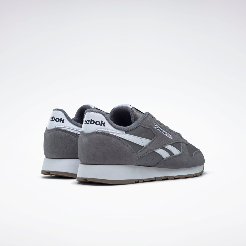 Reebok Classic Leather Shoes Pure Grey 6 / Pure Grey 6 / Ftwr White | GV9641