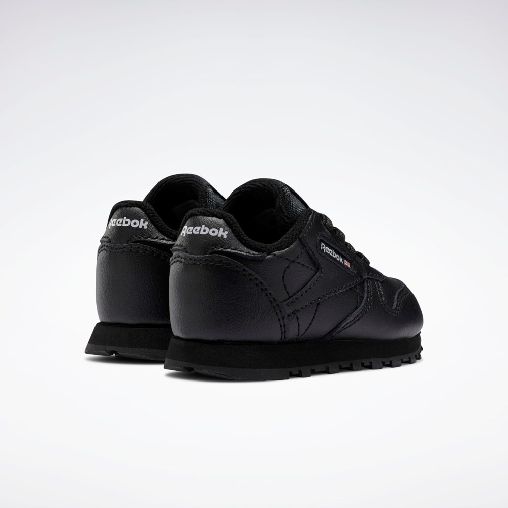 Reebok Classic Leather Shoes - Toddler Core Black / Core Black / Core Black | FZ2094