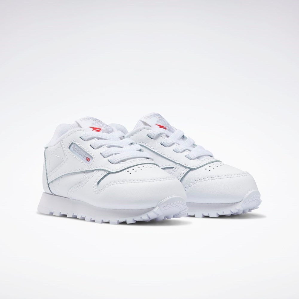 Reebok Classic Leather Shoes - Toddler Ftwr White / Ftwr White / Ftwr White | FZ2093