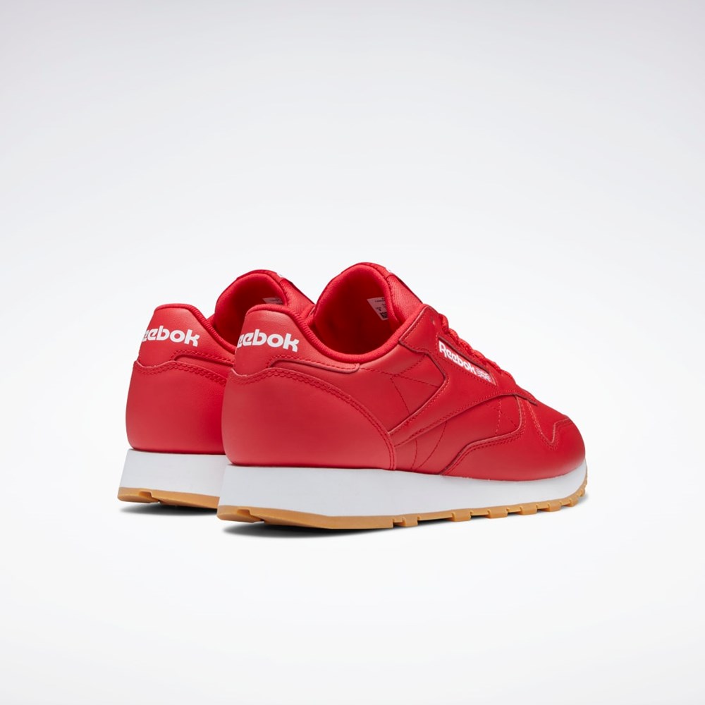 Reebok Classic Leather Shoes Vector Red / Ftwr White / Reebok Rubber Gum-03 | GY3601