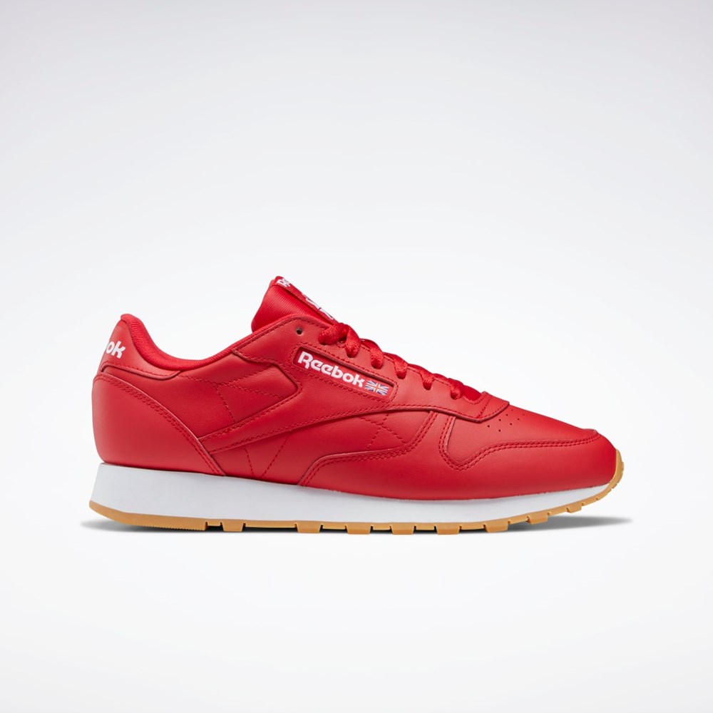 Reebok Classic Leather Shoes Vector Red / Ftwr White / Reebok Rubber Gum-03 | GY3601