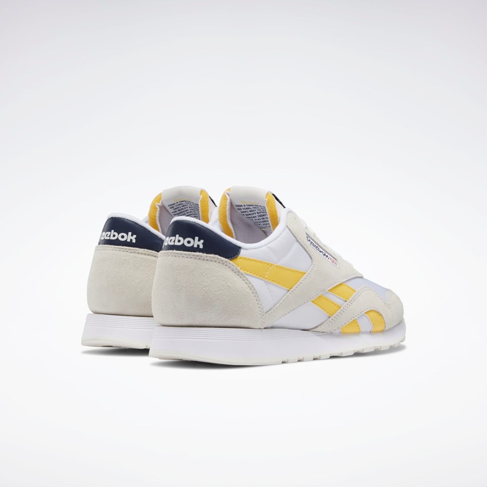 Reebok Classic Nylon Shoes Chalk / Ftwr White / Collegiate Navy | GX6018