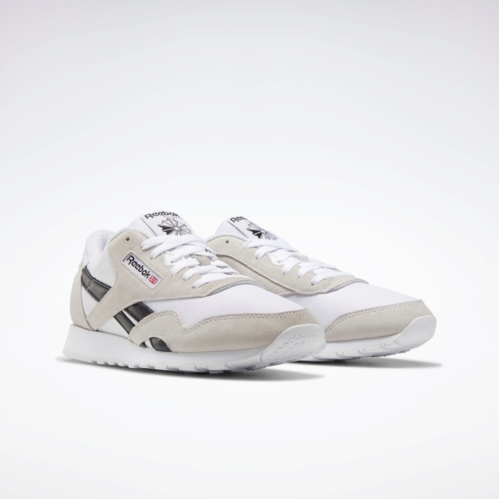 Reebok Classic Nylon Shoes Ftwr White / Ftwr White / Core Black | GY0507