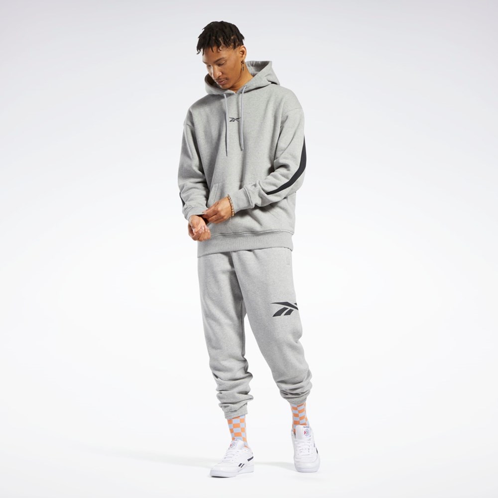 Reebok Classics Brand Proud Hoodie Medium Grey Heather | HS6848