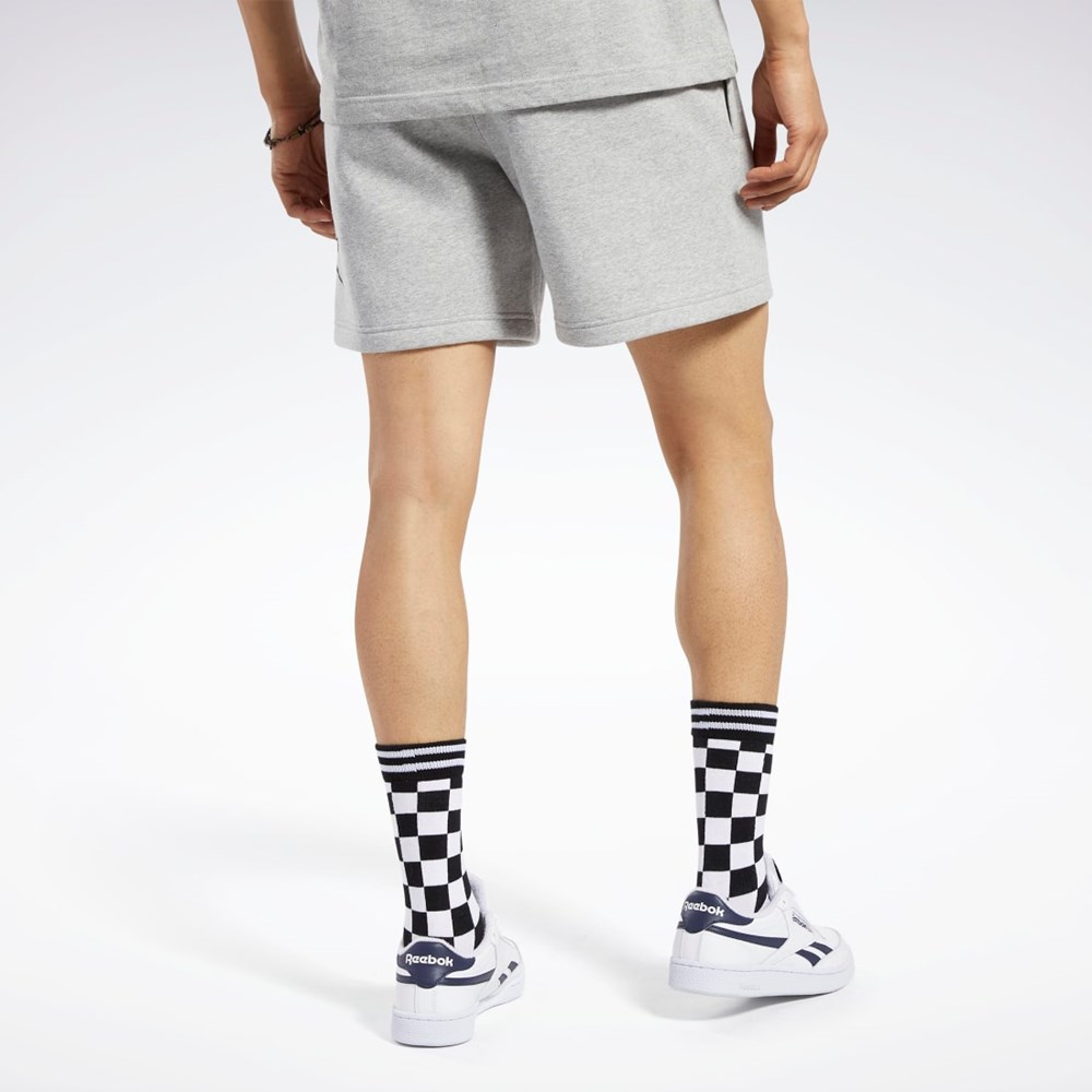 Reebok Classics Brand Proud Shorts Medium Grey Heather | HS6847