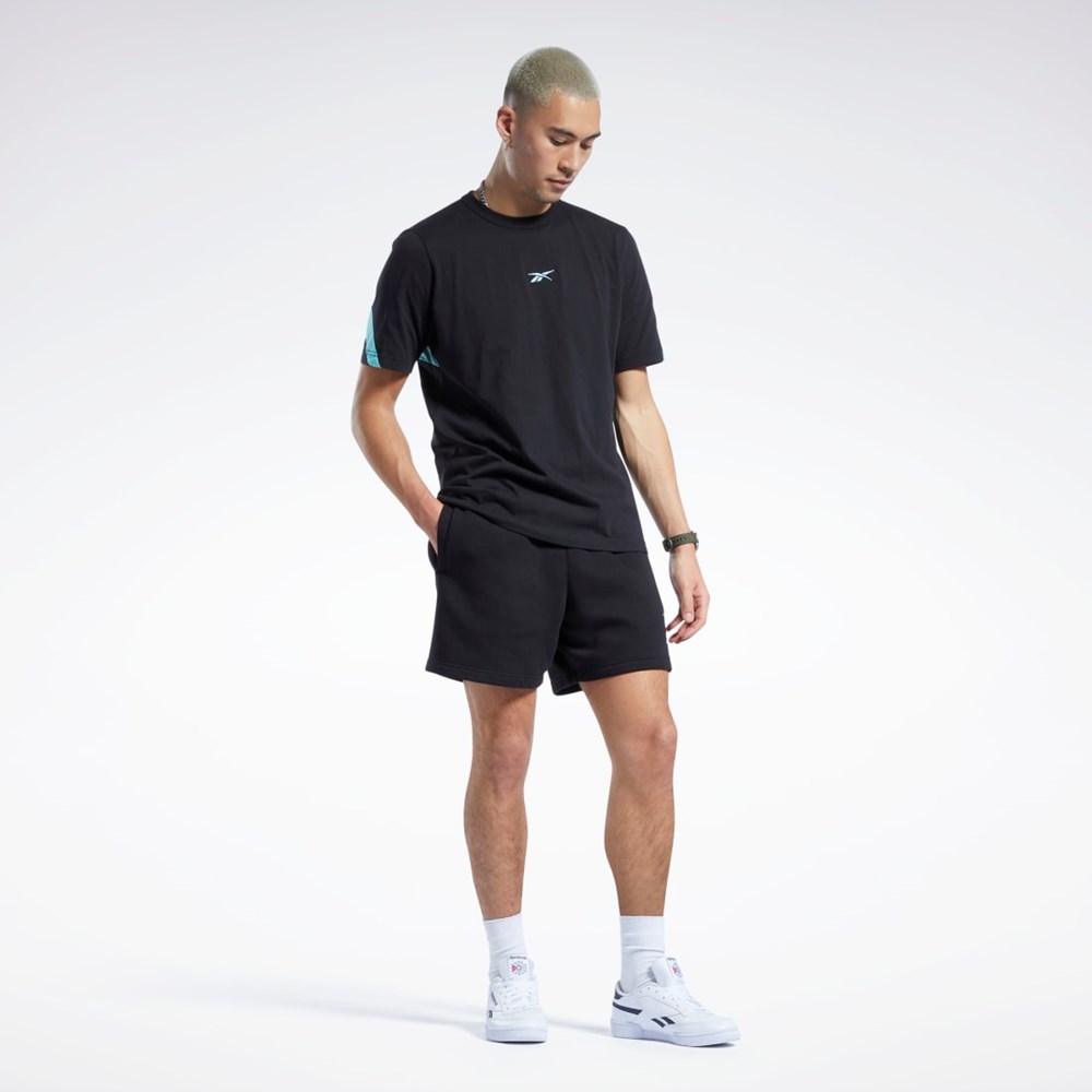 Reebok Classics Brand Proud T-Shirt Black | HI4599