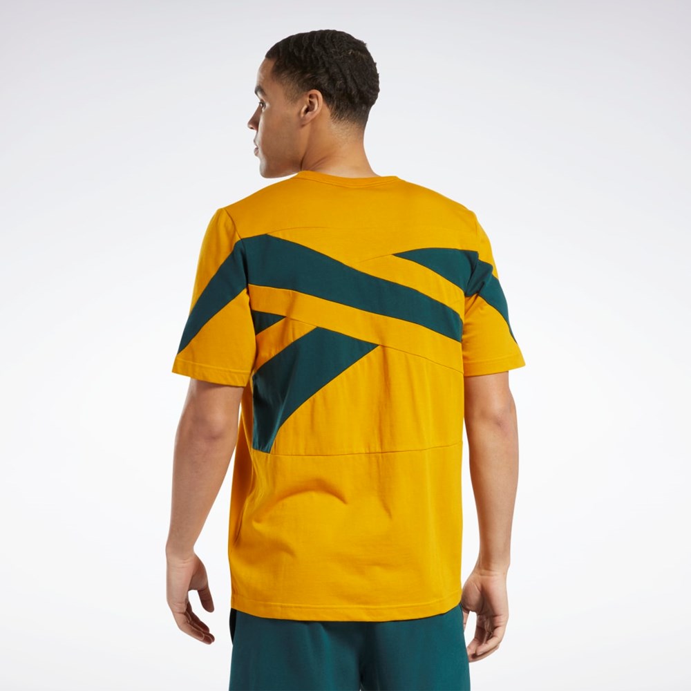 Reebok Classics Brand Proud T-Shirt Bright Ochre | HK7086