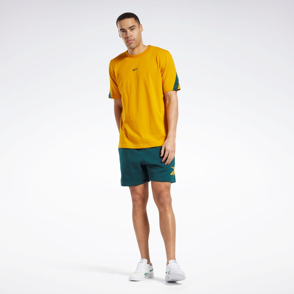 Reebok Classics Brand Proud T-Shirt Bright Ochre | HK7086