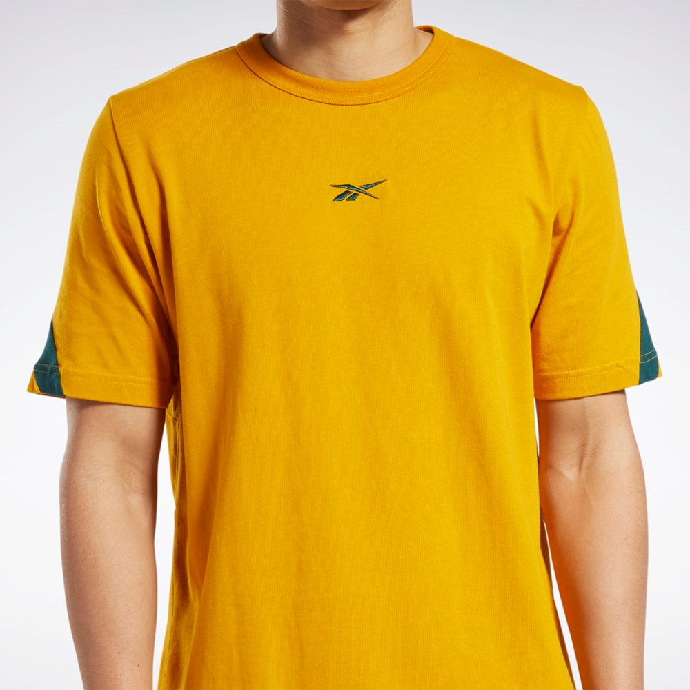 Reebok Classics Brand Proud T-Shirt Bright Ochre | HK7086