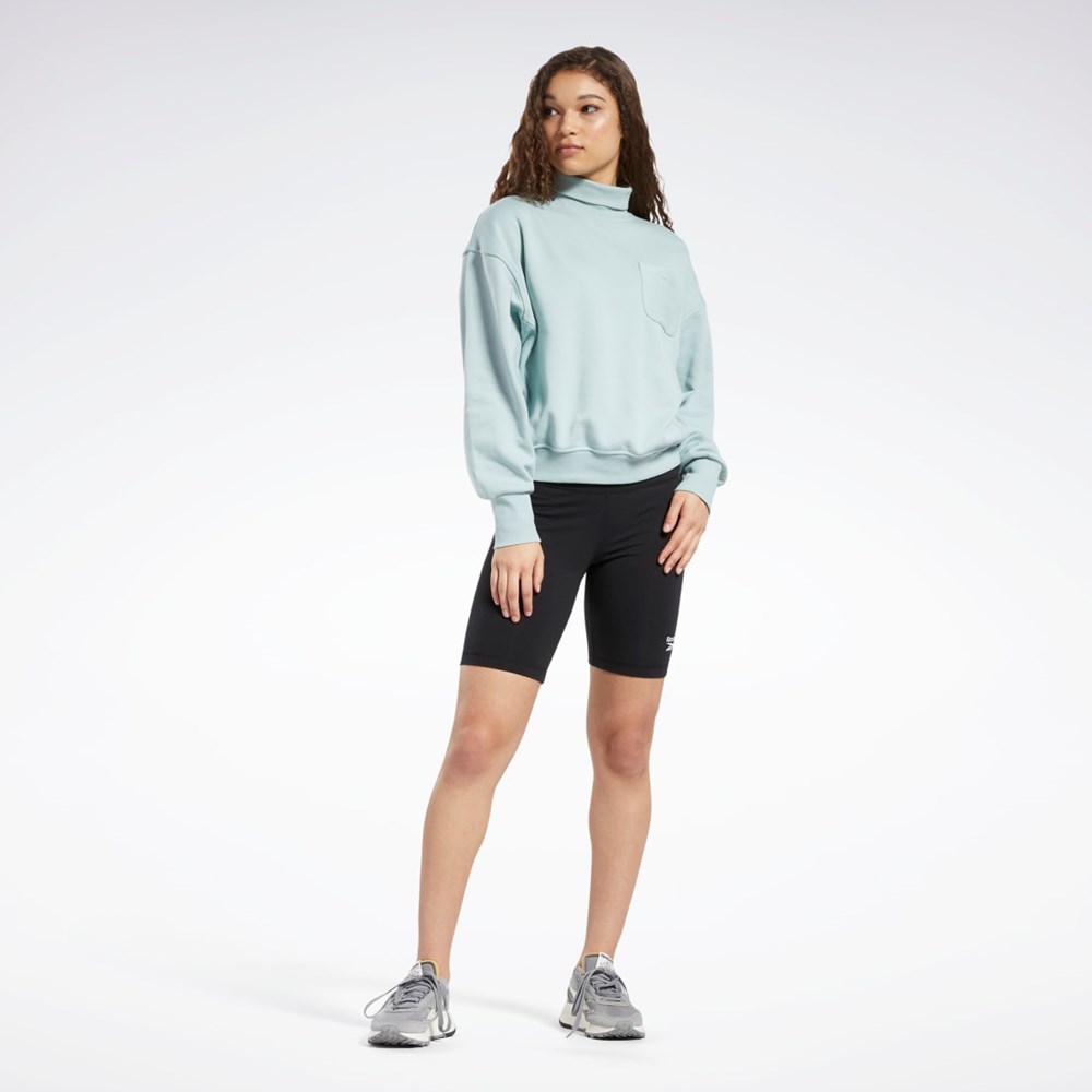 Reebok Classics Cotton French Terry Sweatshirt Seaside Grey | HH7374