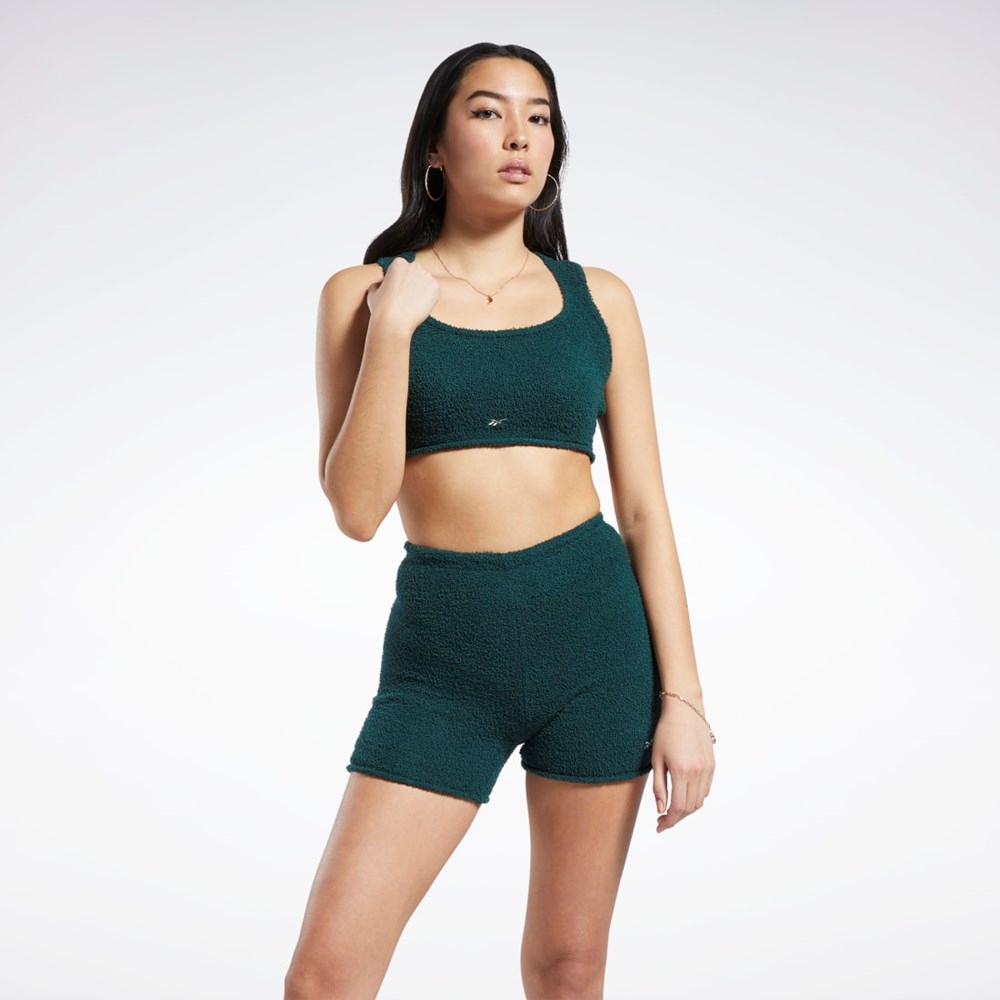 Reebok Classics Cozy Tank Top Forest Green | HH7363