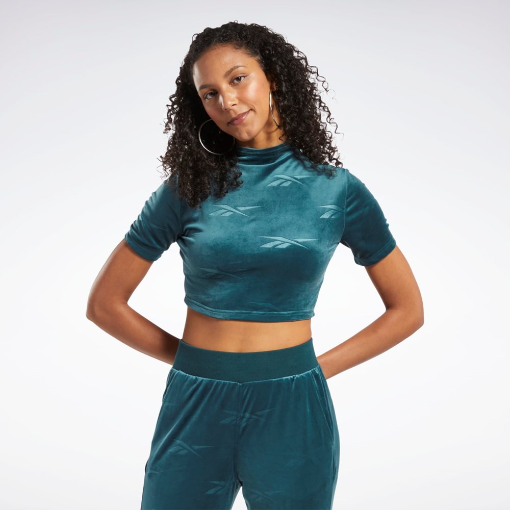 Reebok Classics Energy Tight Top Forest Green | HK4934