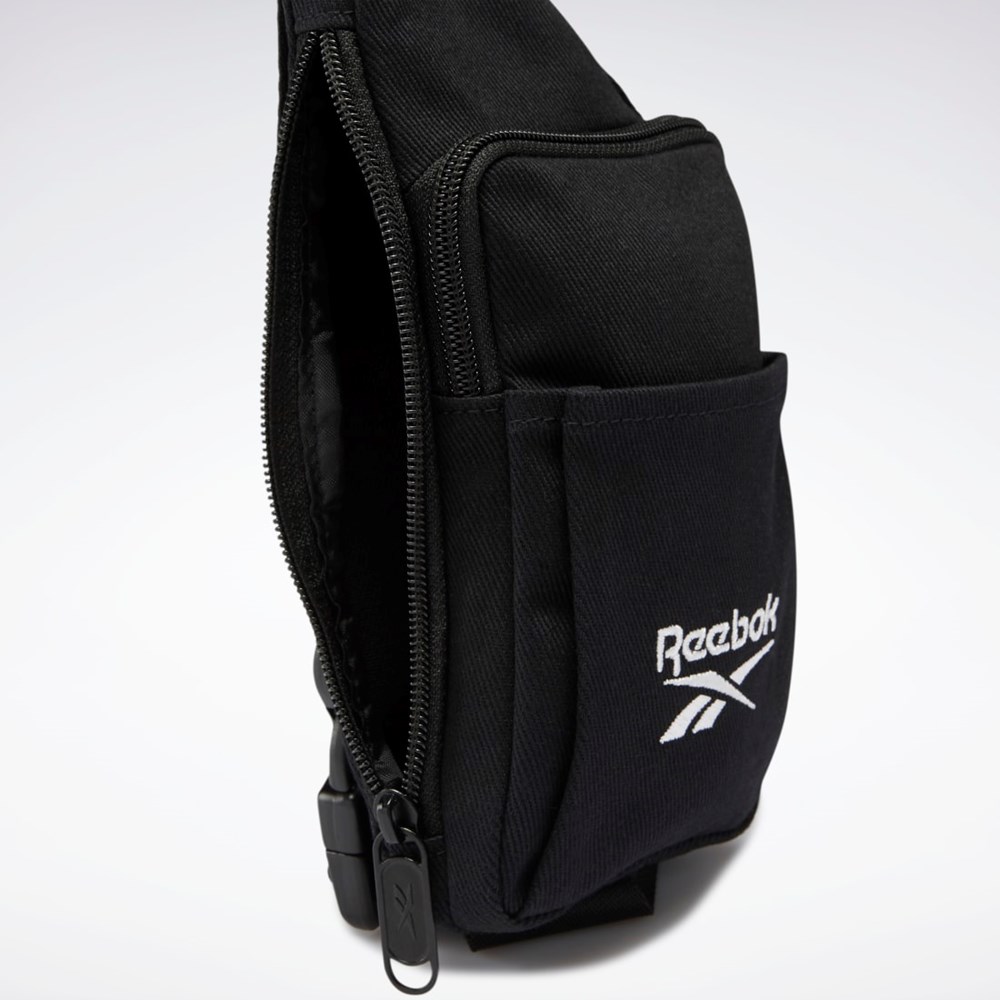 Reebok Classics Foundation Small Sling Bag Black | H36535