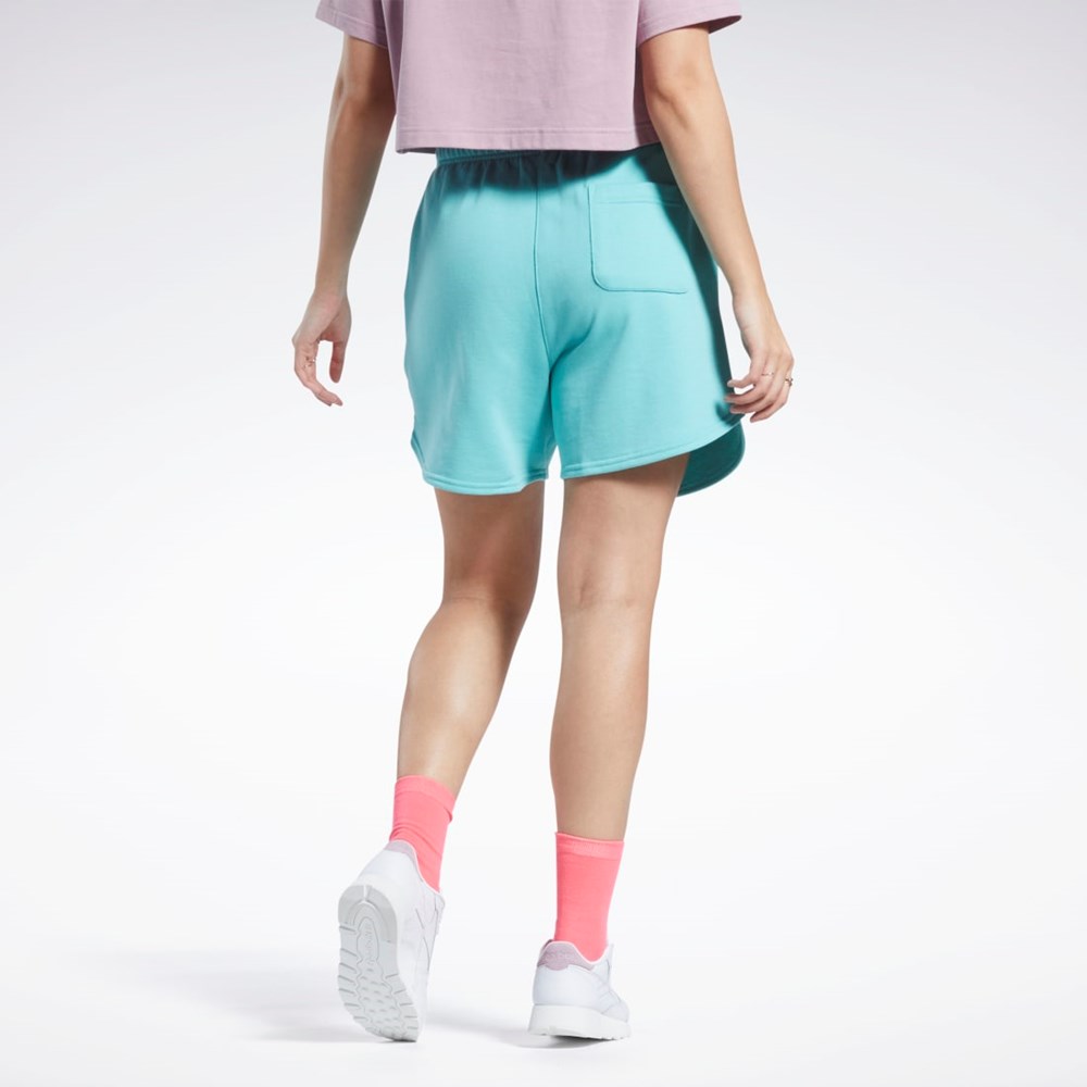 Reebok Classics Knit Shorts Semi Classic Teal | HN1846