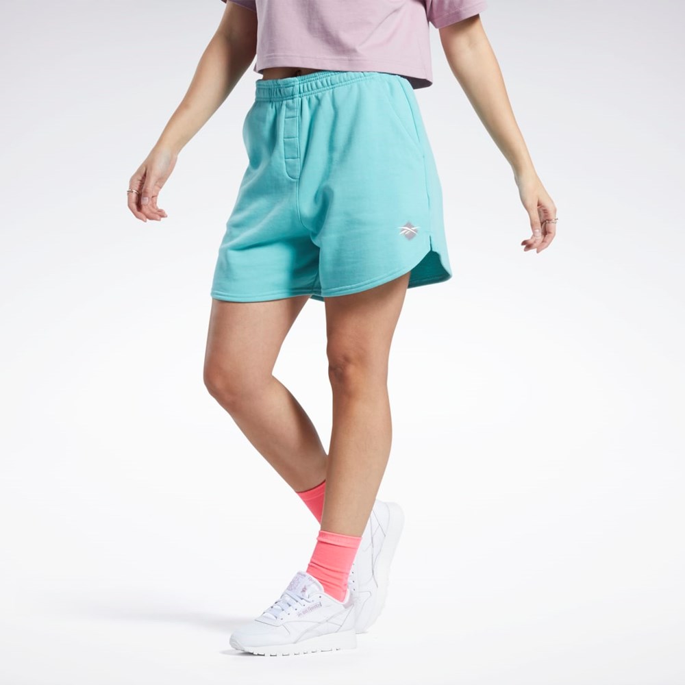 Reebok Classics Knit Shorts Semi Classic Teal | HN1846