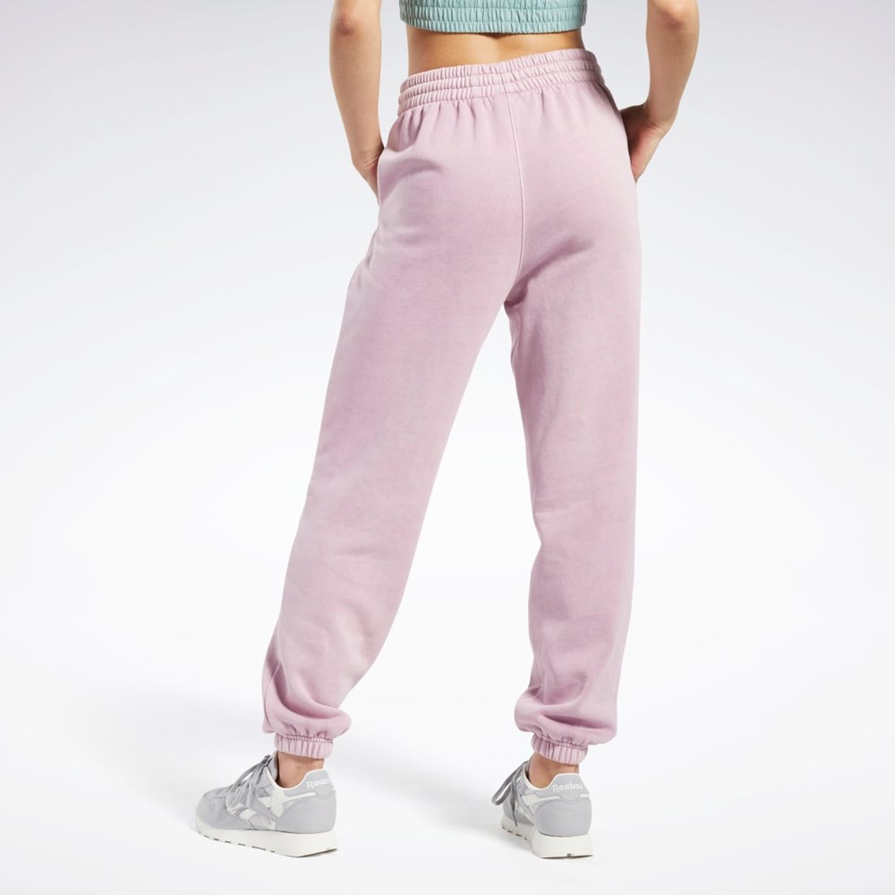 Reebok Classics Natural Dye Fleece Pants Infused Lilac | HK4953