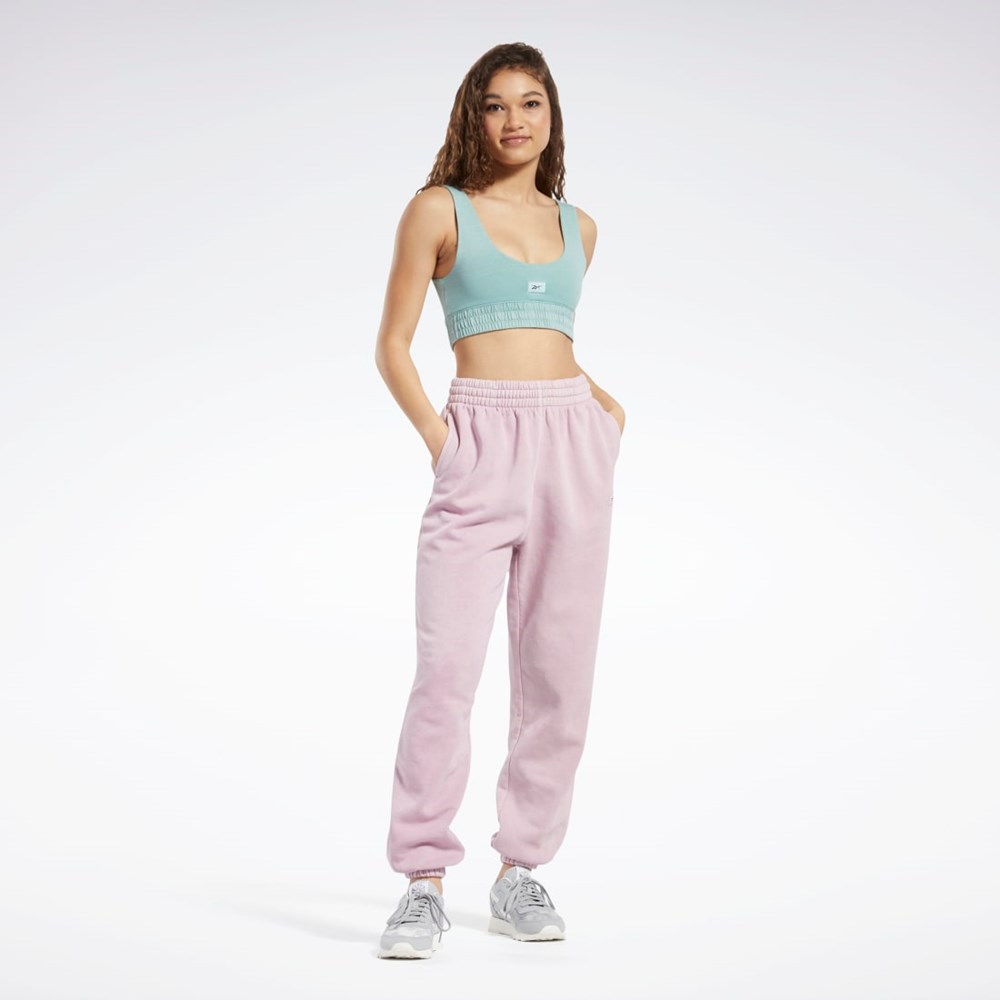 Reebok Classics Natural Dye Fleece Pants Infused Lilac | HK4953