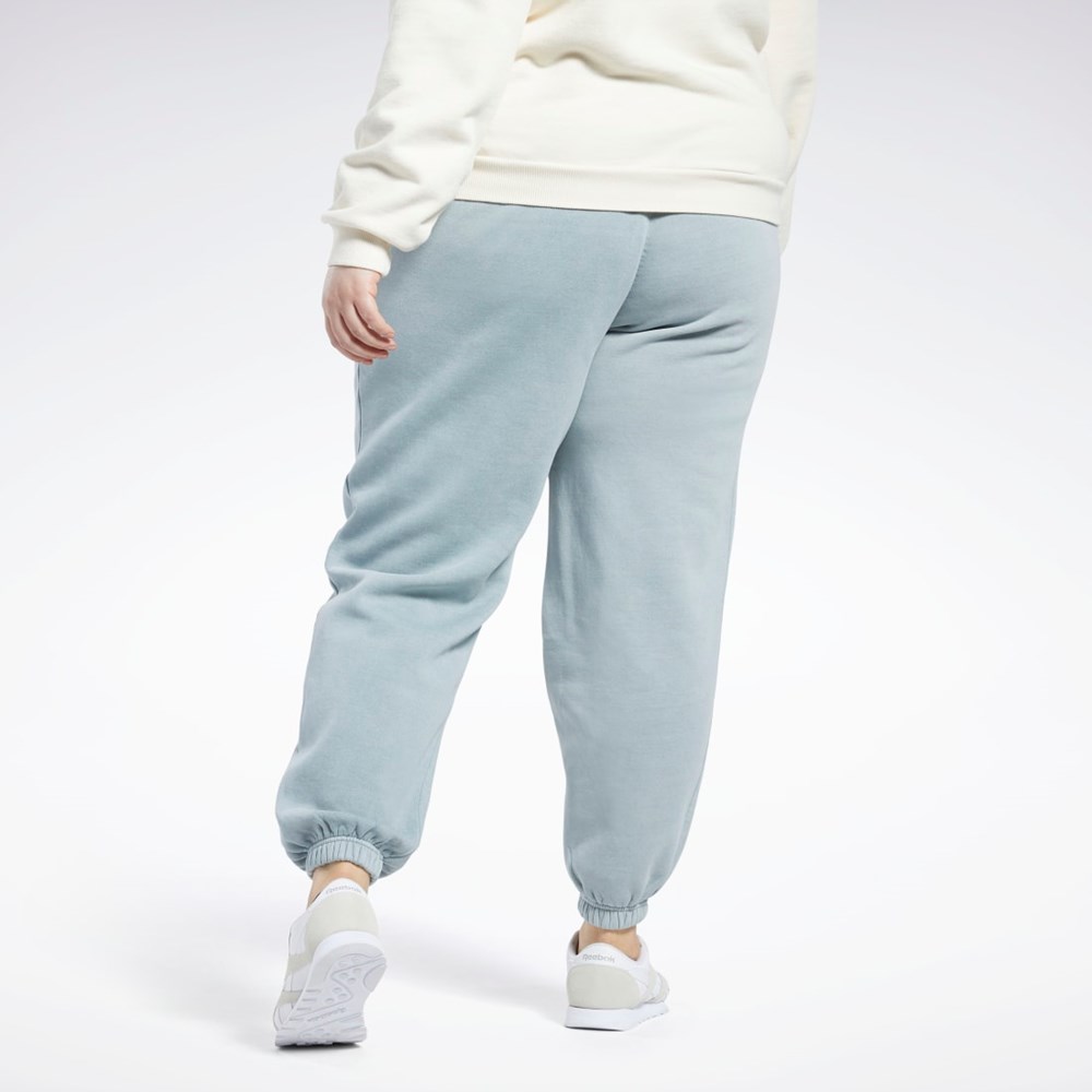 Reebok Classics Natural Dye Fleece Pants (Plus Size) Pure Grey 3 | HL4323