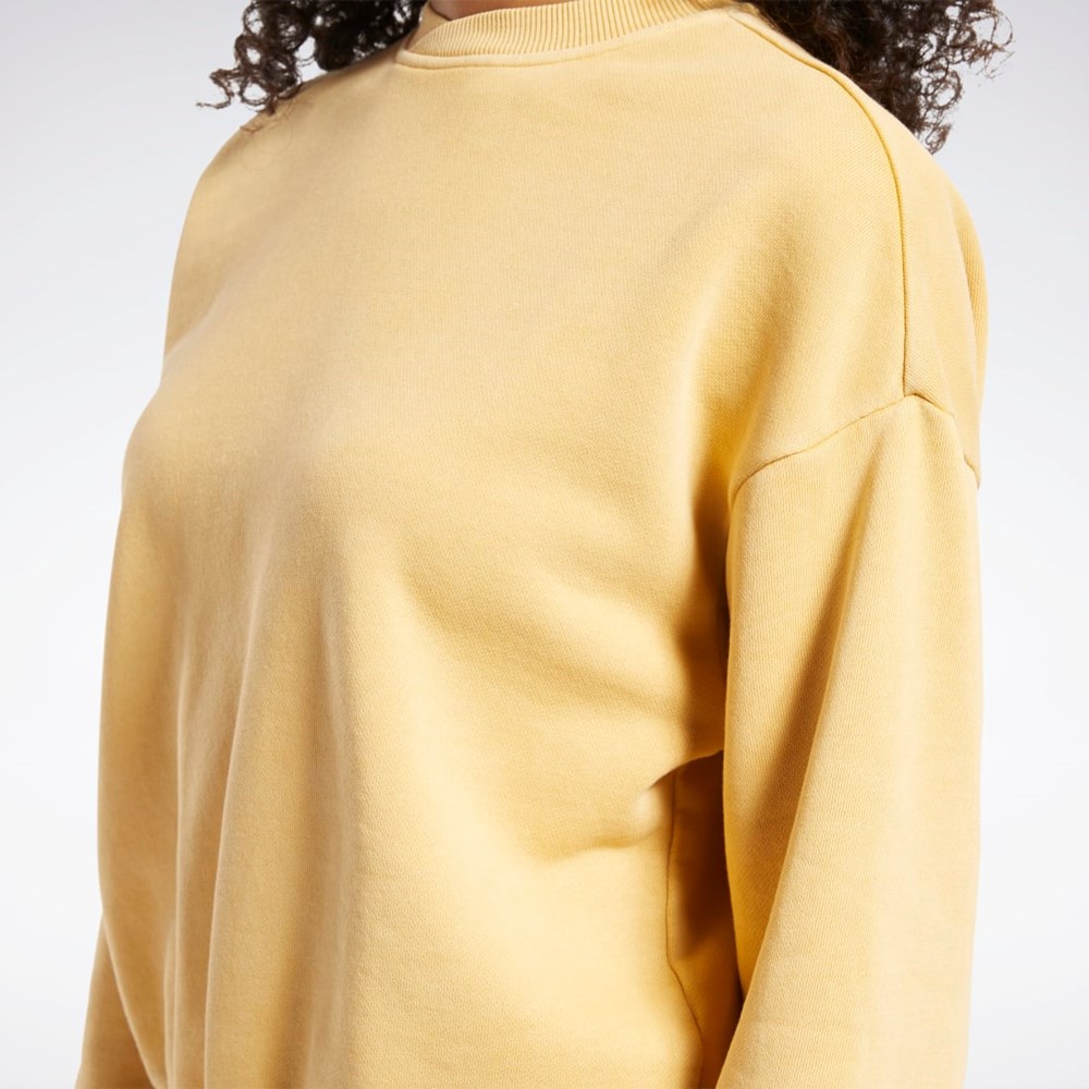 Reebok Classics Natural Dye Sweatshirt Bright Ochre | HK6949