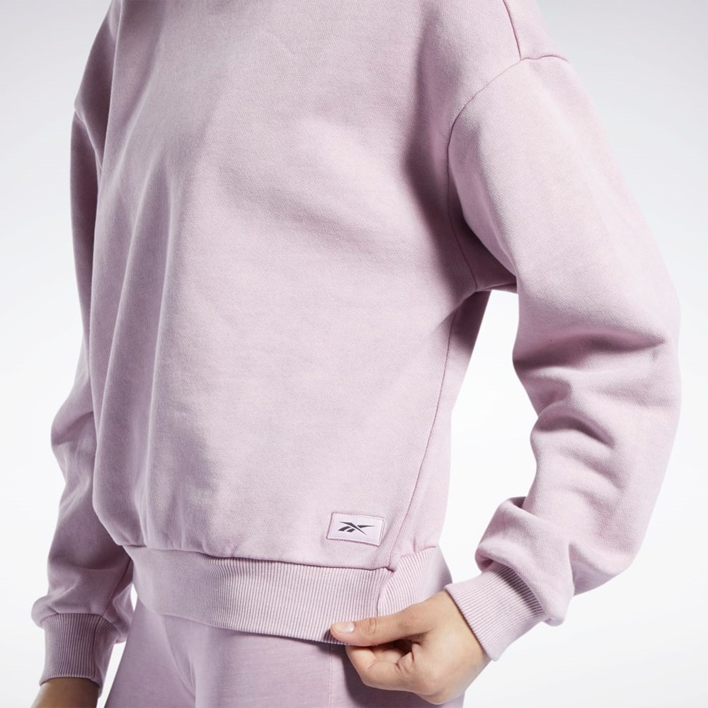 Reebok Classics Natural Dye Sweatshirt Infused Lilac | HK6948