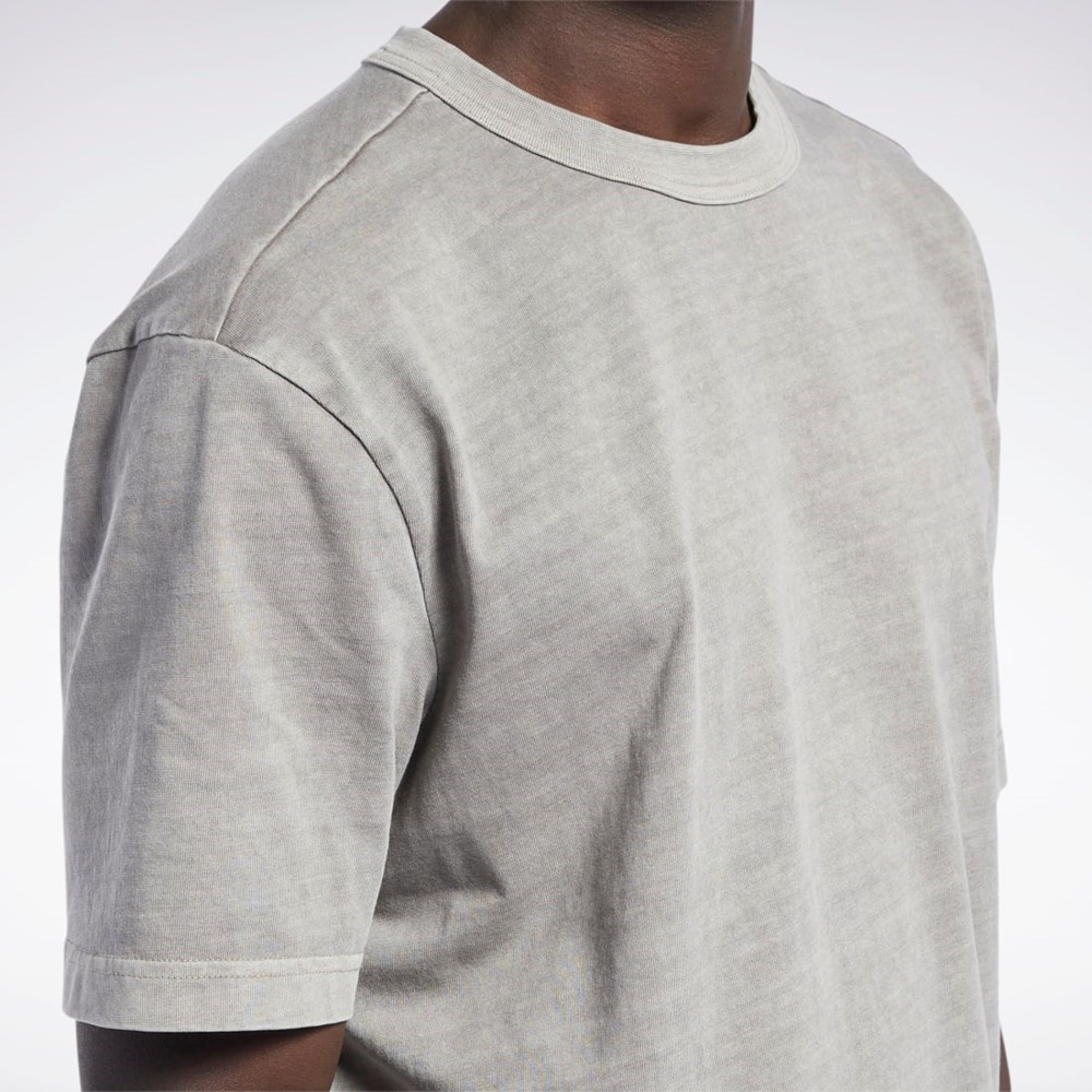 Reebok Classics Natural Dye T-Shirt Boulder Grey | HB5966