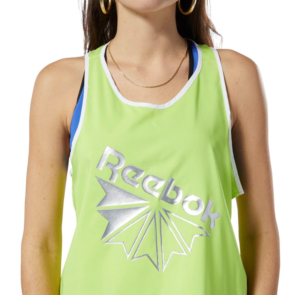 Reebok Classics Tank Top Neon Lime | DT7285