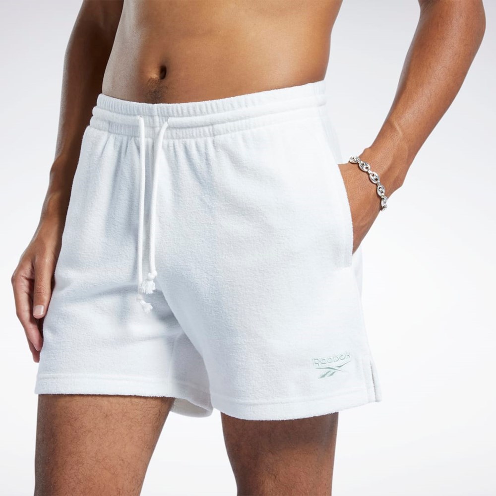 Reebok Classics Terry Shorts Chalk | HB5958