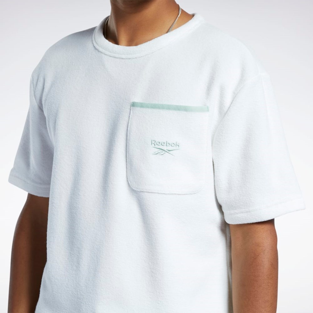 Reebok Classics Terry T-Shirt Chalk | HB5962