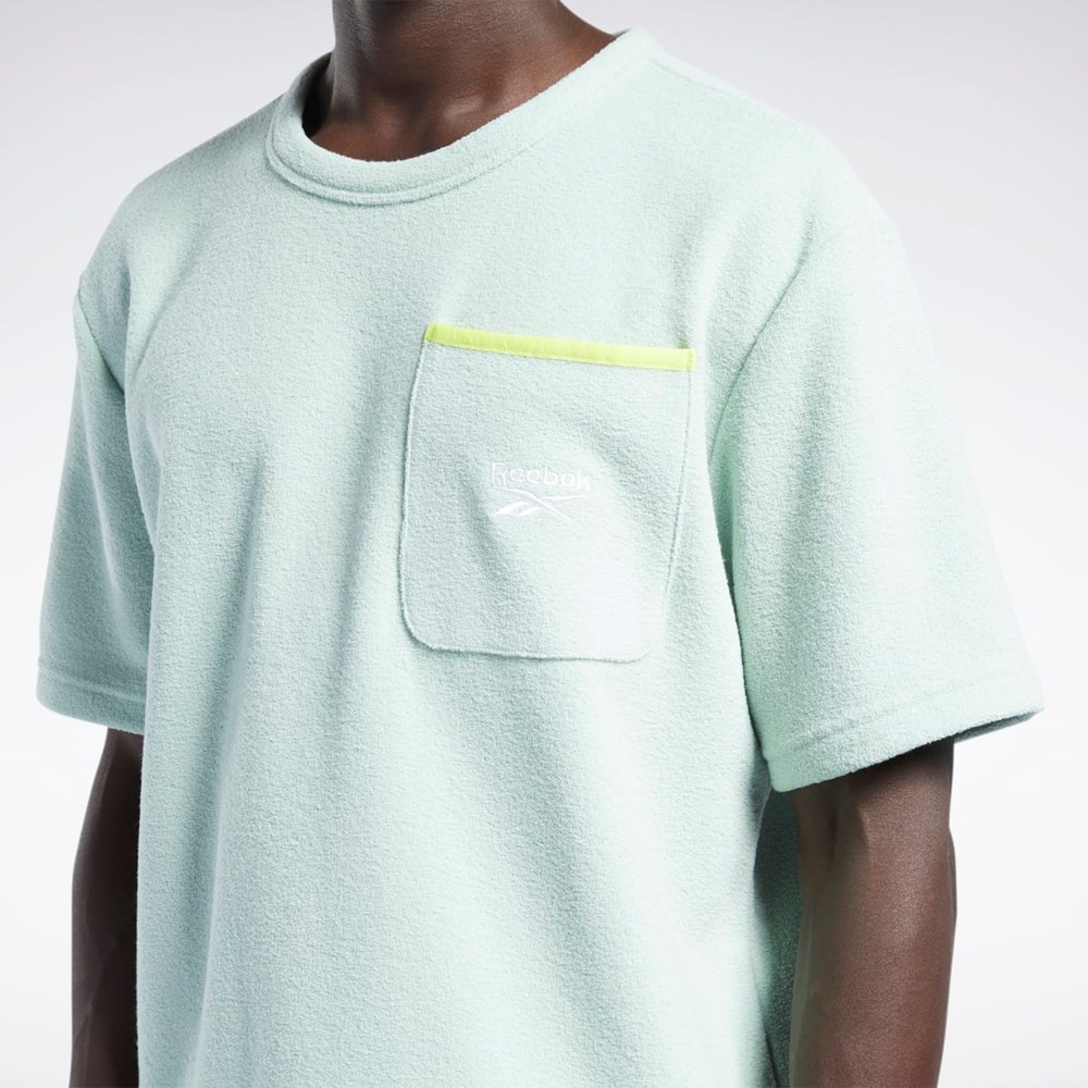 Reebok Classics Terry T-Shirt Light Sage | H54418