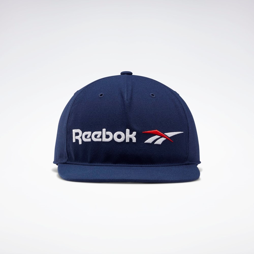 Reebok Classics Vector Flat Peak Hat Collegiate Navy | FP7942