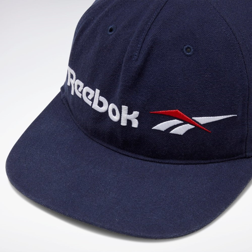 Reebok Classics Vector Flat Peak Hat Vector Navy / Vector Navy | GP0129