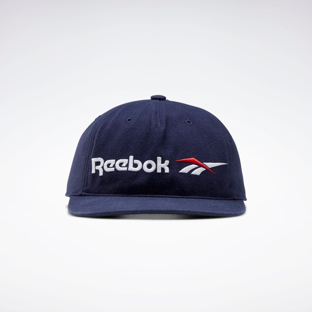 Reebok Classics Vector Flat Peak Hat Vector Navy / Vector Navy | GP0129