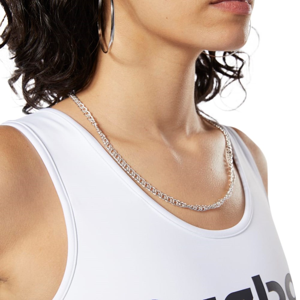 Reebok Classics Vector Light-Impact Bra White | EB5077