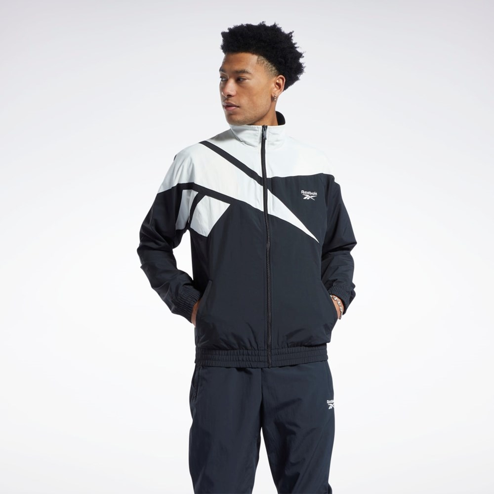 Reebok Classics Vector Track Jacket Night Black / Night Black | HK7078